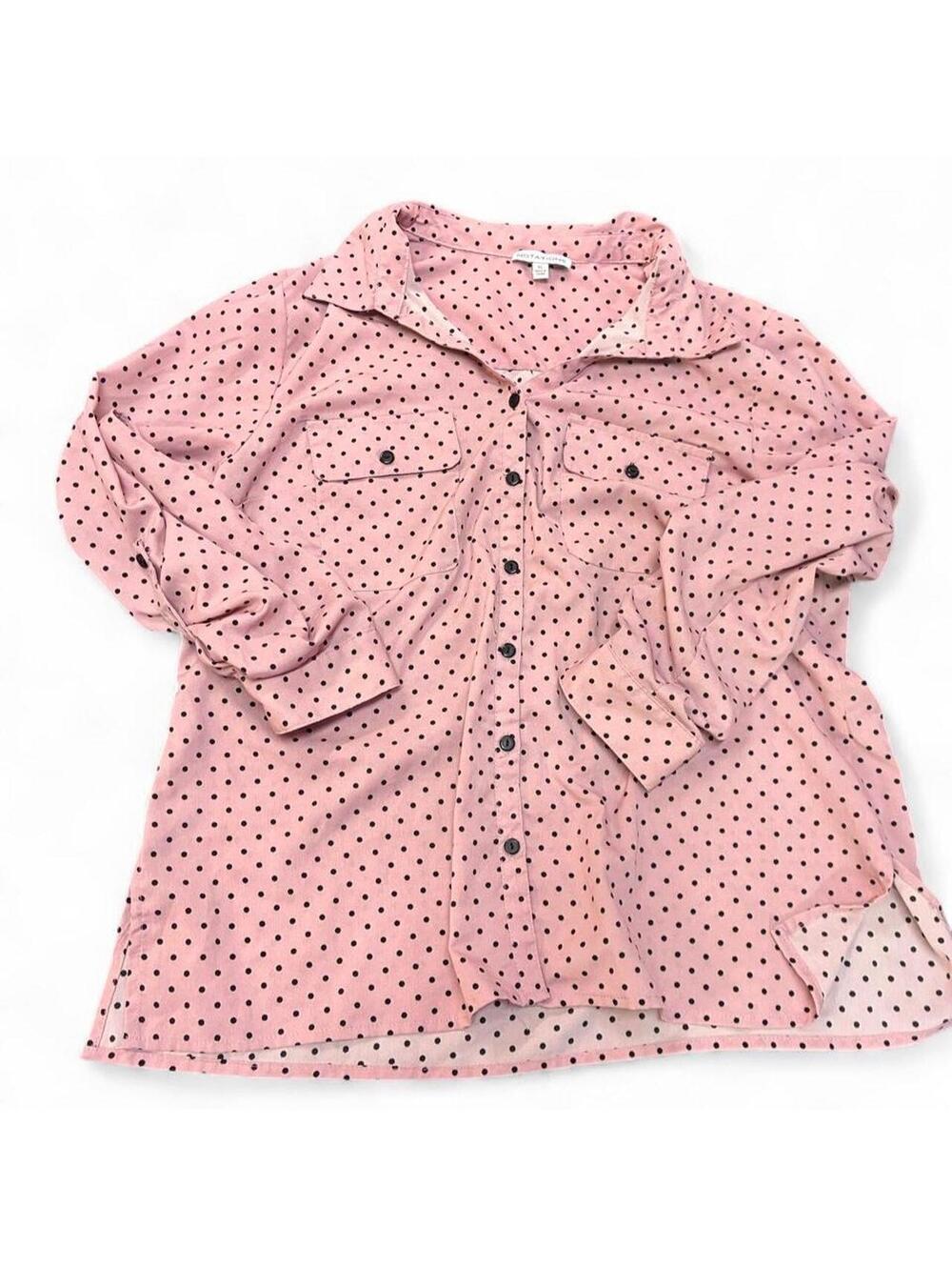 Notations Women's Pink Blous